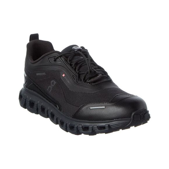 On Running Shoes - On Running Cloud 6 Geo Wp Sneaker, Black